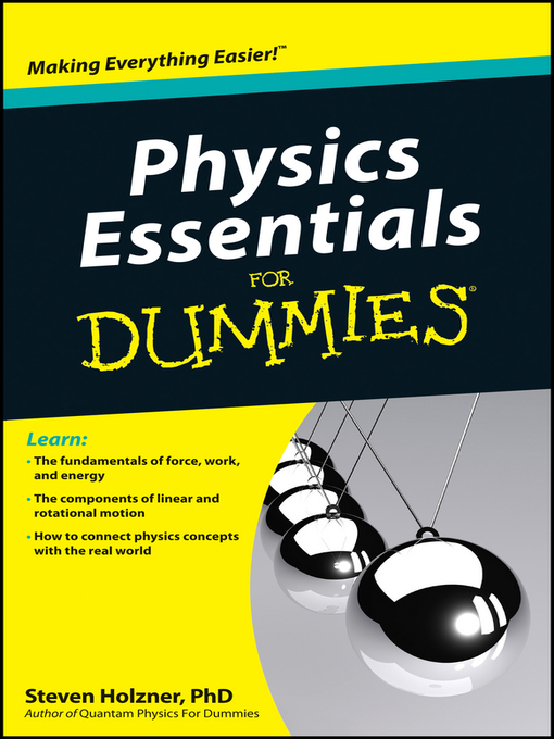 Title details for Physics Essentials For Dummies by Steven Holzner - Wait list